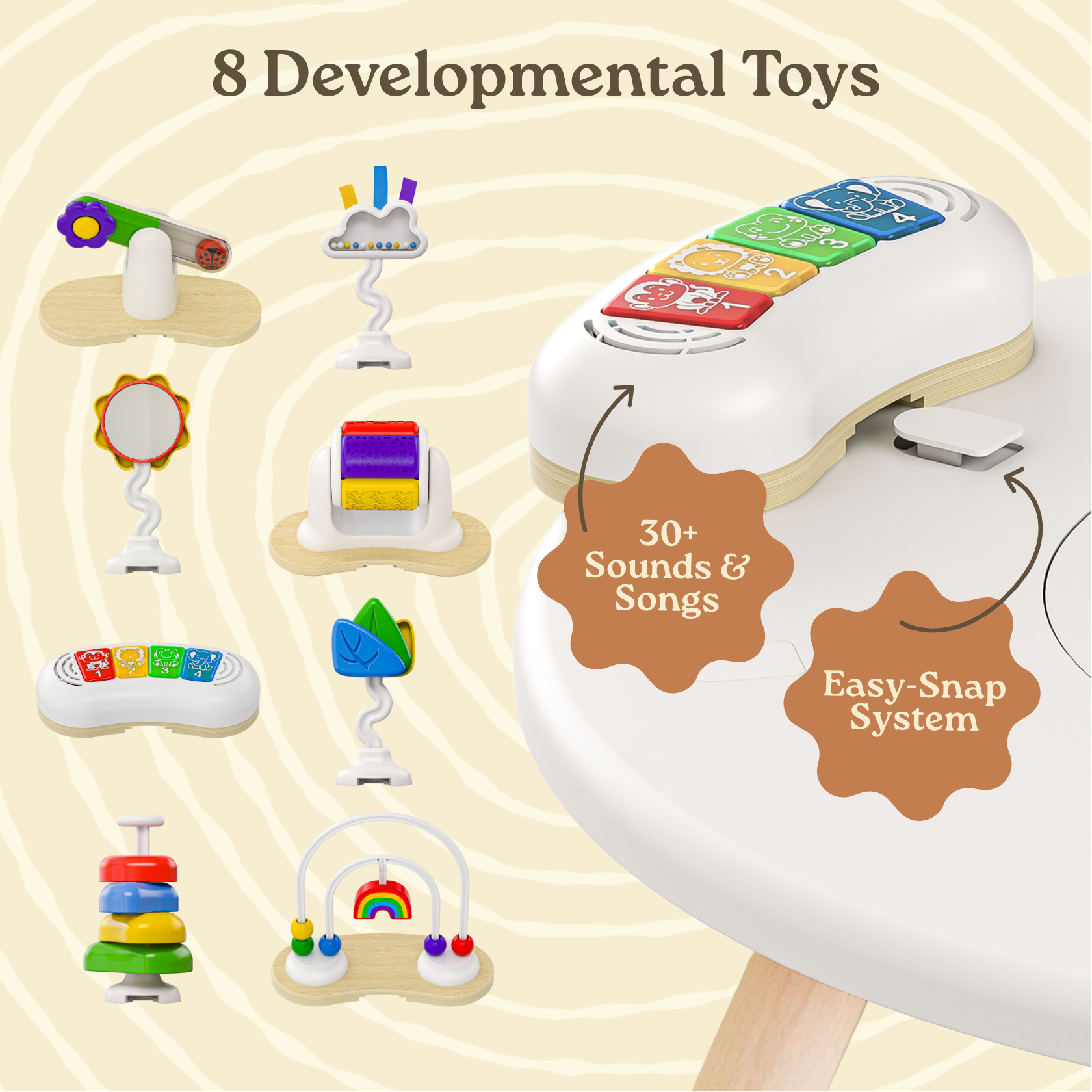4-in-1 Activity Center Sun
