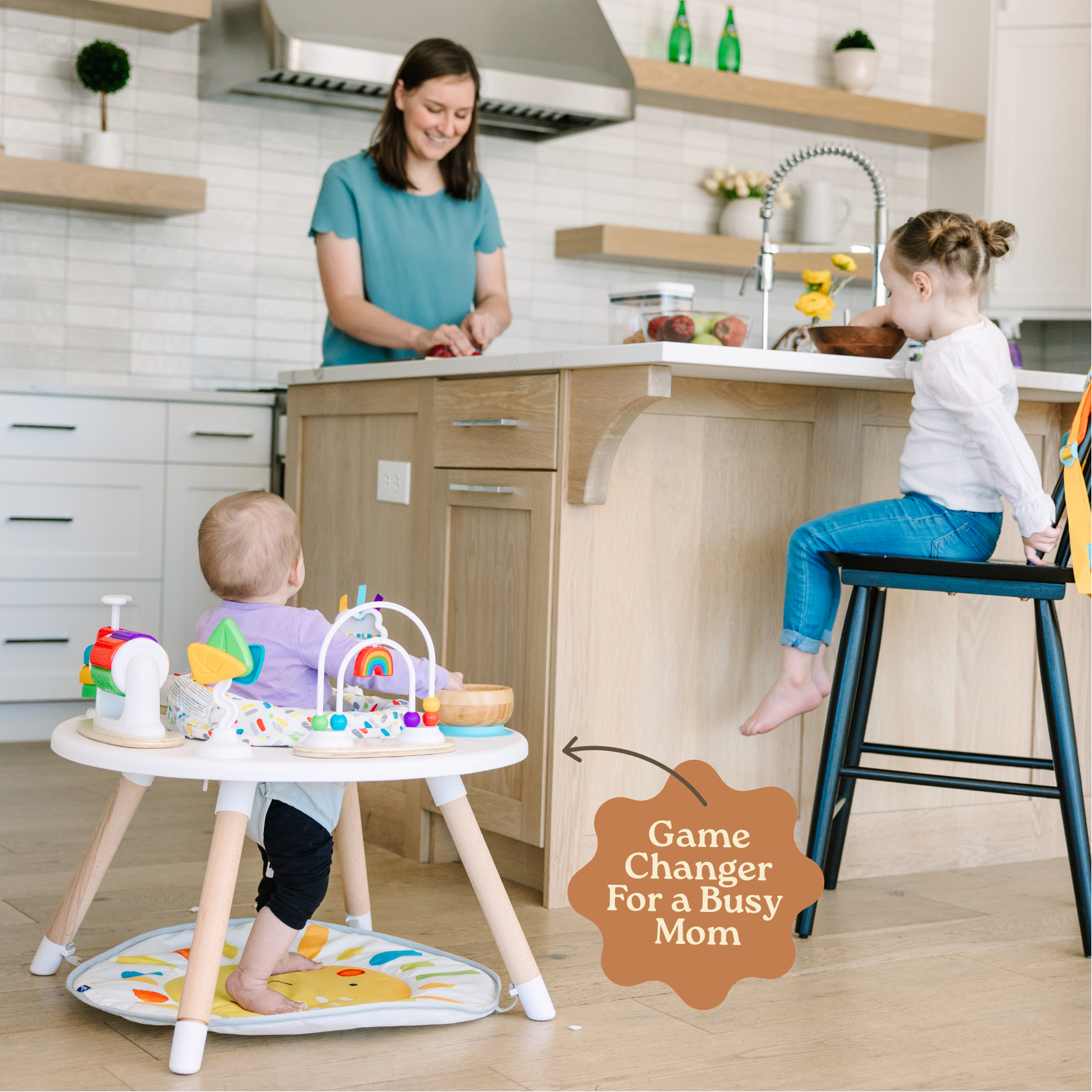 4-in-1 Activity Center Sun