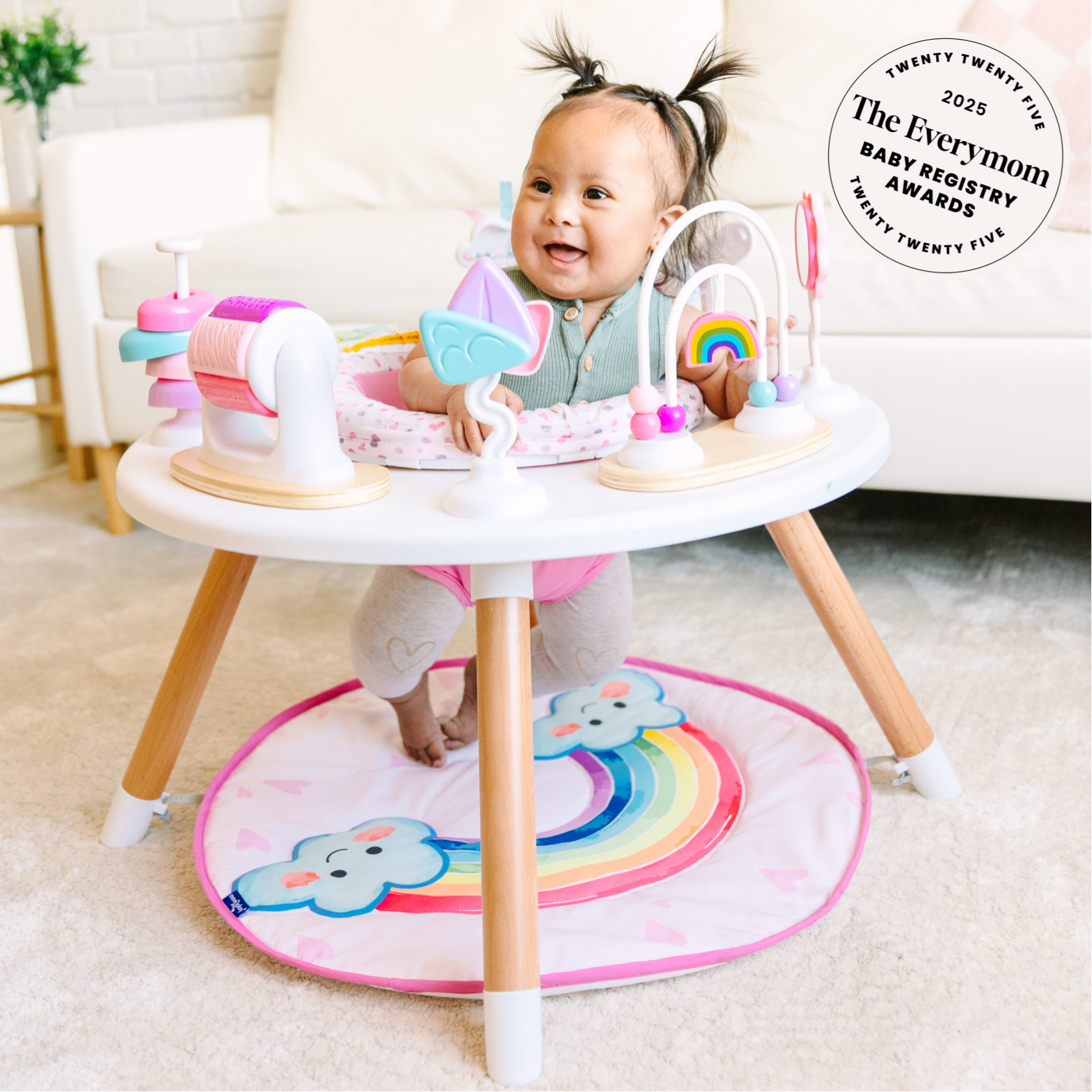 4-in-1 Activity Center Rainbow