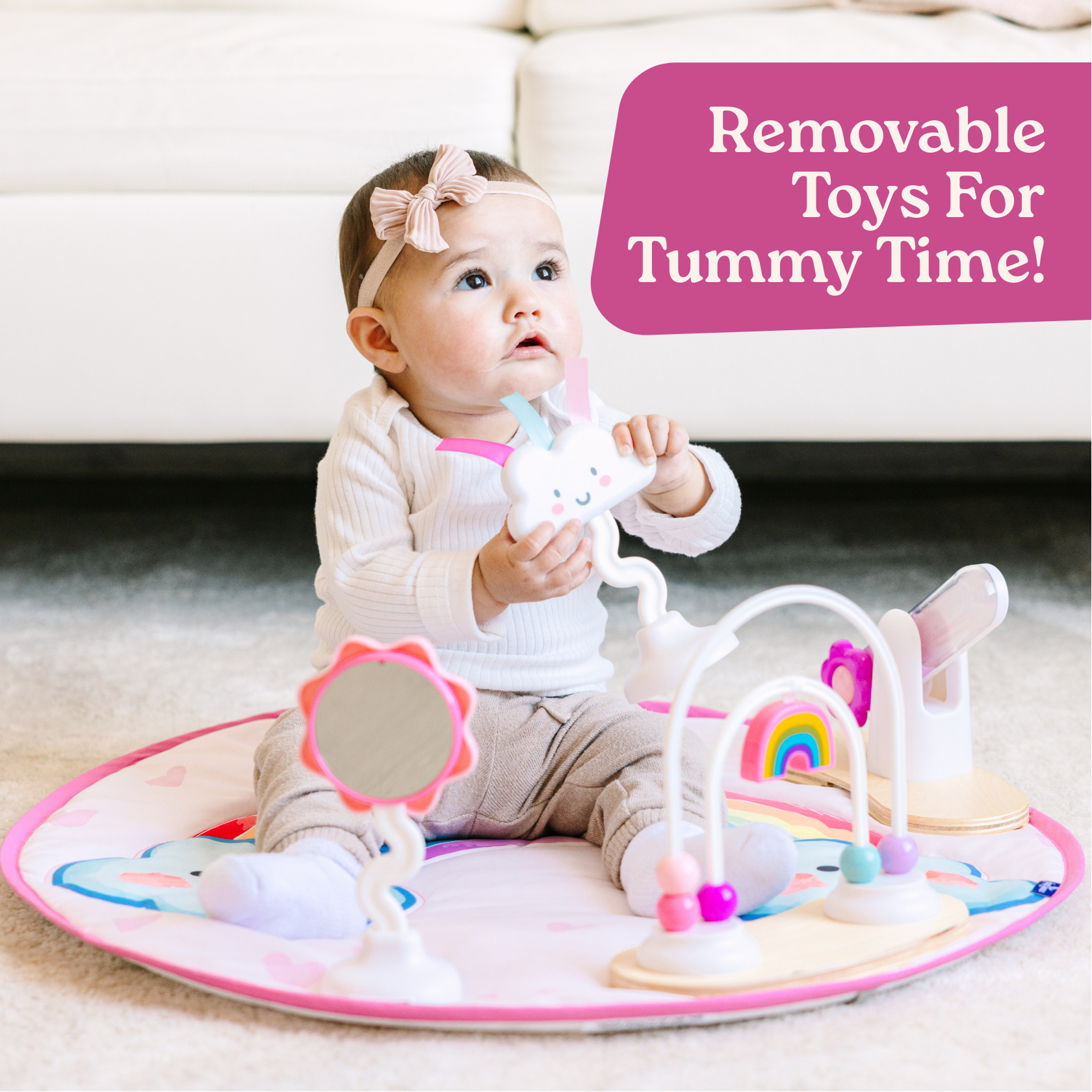 4-in-1 Activity Center Rainbow