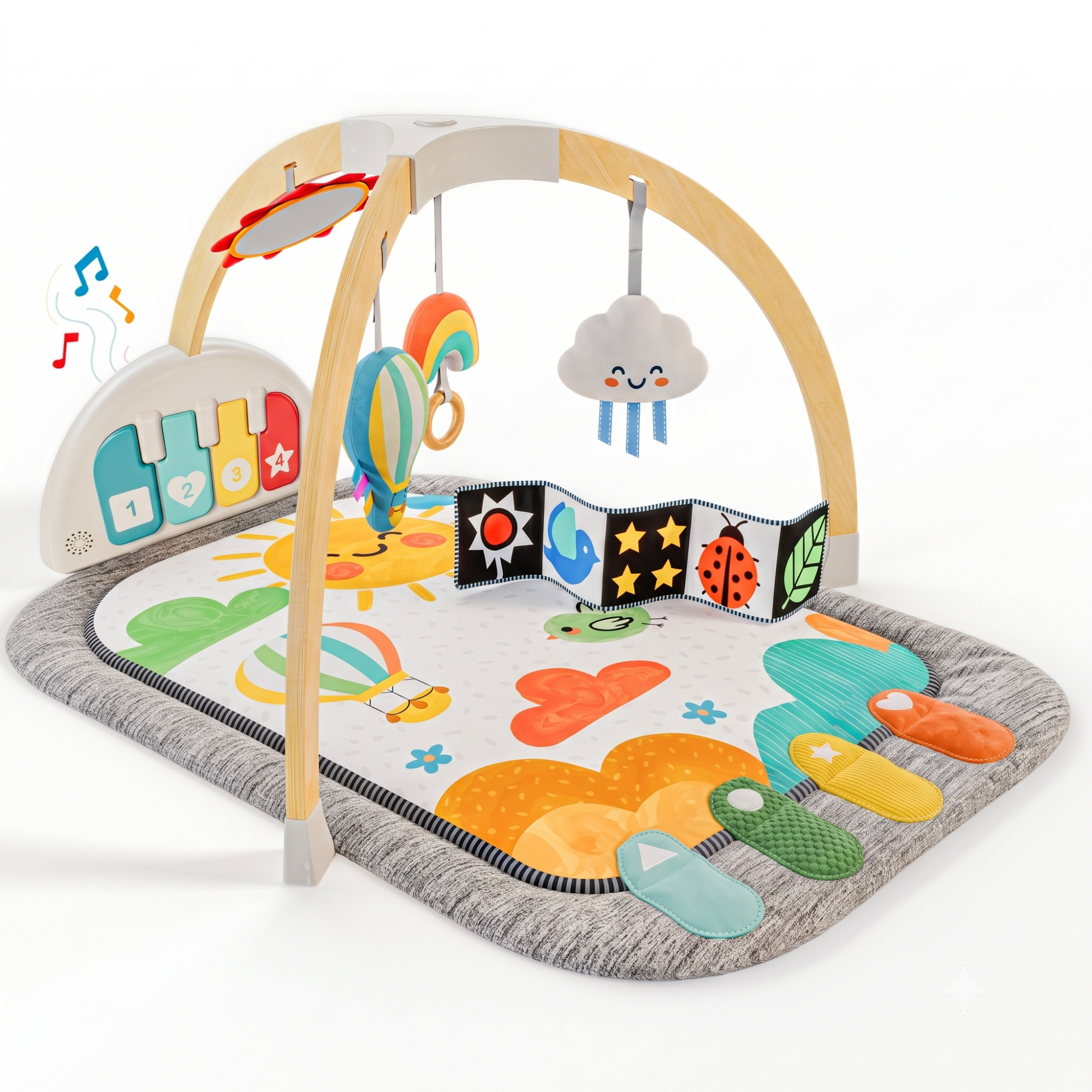 Wooden Baby Gym